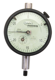 .100 Total Range - 0-40 Dial Reading - AGD 2 Dial Indicator - Caliber Tooling