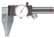 0 - 18'' Measuring Range (.001 Grad.) - Dial Caliper - Caliber Tooling