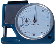 #DTG2 - 0 - .500'' Range - .001" Graduation - 1/2'' Throat Depth - Dial Thickness Gage - Caliber Tooling