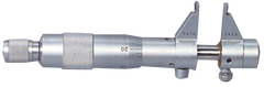 .2 - 1'' Measuring Range - .0001 Graduation - Ratchet Thimble - Hardened & Ground Face - Inside Micrometer - Caliber Tooling