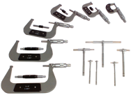 Kit Contains: 0-6" Micrometer Set With Ratchet Stop And Spindle Lock; 0-6" Telescoping Gage Set - Micrometer Set & Telescoping Gage Set - Caliber Tooling