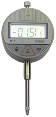 0 - 1 / 0 - 25mm Range - .0005/.01mm Resolution - Electronic Indicator - Caliber Tooling