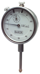 1" Travel .001 (0-100) Dial Indicator 2-1/4" Dial - Caliber Tooling