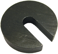 1-1/4 Bolt Size - Black Oxide Carbon Steel - C Washer - Caliber Tooling