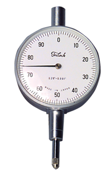 1 Total Range - White Face - AGD 2 Dial Indicator - Caliber Tooling