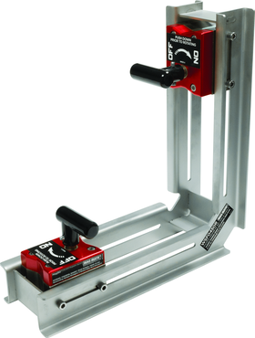 On/Off Rare Earth Permanent Magnetic 90ÁæWelding Angle 450 lbs Holding Force - Caliber Tooling