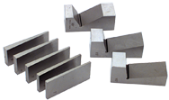 #UAB8 - 8 Pieces - 1° to 30° ; V: 10° to 30° Angle - Angle & V-Block Set - Caliber Tooling