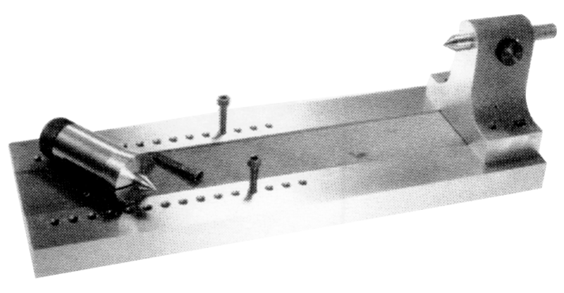 Base Plate and Tailstock for Master Grind -- #MG5BTS - Caliber Tooling