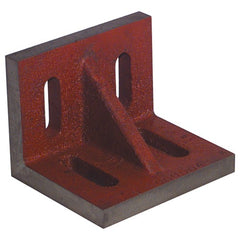 ‎Machined Webbed (Closed) End Slotted Angle Plates - 3-1/2″ × 3″ × 2-1/2″ - Caliber Tooling