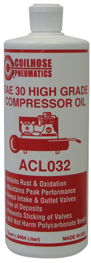 #ACL130 - 1 Gallon - HAZ58 - Air Compressor Oil - Caliber Tooling