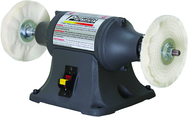 Industrial Buffer - 3450RPM; 1/2HP; 1PH; 120V Motor - Caliber Tooling