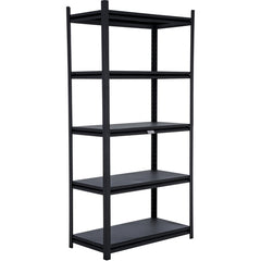 Powder Coated Boltless Shelf 36 × 18 × 72 - Exact Industrial Supply