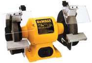 Bench Grinder - #DW758; 8'' Wheel Size; 3/4HP Motor - Caliber Tooling