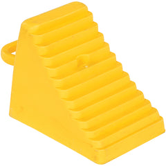 Polyethylene Wheel Chock 7 Lbs Yellow