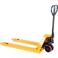 6 Pack-Yellow Pallet Truck 5.5K 27 × 48 - Exact Industrial Supply