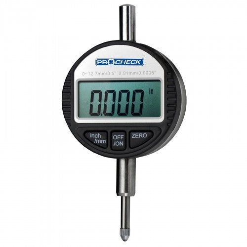 ‎0-0.5″ / 12.5mm Range, 0.0005″ / 0.01mm Resolution Electronic Indicator - Certified