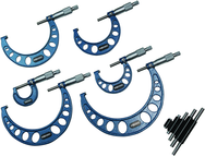 0-6" .0001" Outside Micrometer Set - Caliber Tooling