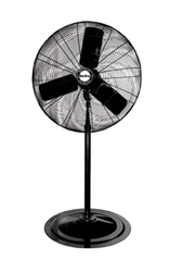 24" Oscillating Pedestal (90° oscillation; 3-speed; 1/3 HP; 120V - Caliber Tooling