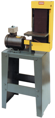 Belt Sander - #S6M-3; 6 x 48'' Belt; 3HP; 3PH; 220/440V Motor - Caliber Tooling