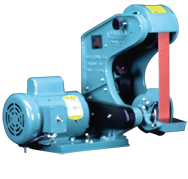 Belt Grinder - #482MC100A; 2 x 48'' Belt; 1HP; 1PH; 230V Motor - Caliber Tooling