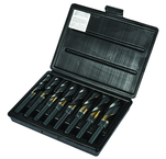 8 Pc. Cobalt Reduced Shank Drill Set - Caliber Tooling