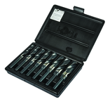 8 Pc. HSS Reduced Shank Drill Set - Caliber Tooling