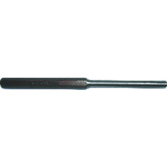 Pin Punch - 3/16″ Tip Diameter × 5 1/2″ Overall Length - Caliber Tooling