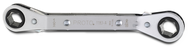 Proto® Offset Double Box Reversible Ratcheting Wrench 1/2" x 9/16" - 6 Point - Caliber Tooling