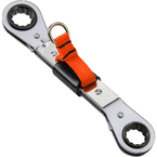 Proto® Tether-Ready Offset Double Box Reversible Ratcheting Wrench 1/2" x 9/16" - 6 Point - Caliber Tooling