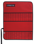 Proto® Red Canvas 26-Pocket Tool Roll - Caliber Tooling