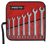 Proto® 7 Piece Combination Flare Nut Wrench Set - 12 Point - Caliber Tooling