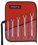 Proto® 5 Piece Metric Double End Flare Nut Wrench Set - 12 Point - Caliber Tooling