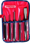 Proto® 5 Piece Punch & Chisel Set - Caliber Tooling