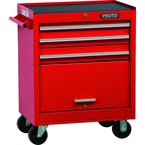 Proto® 440SS 27" Roller Cabinet - 3 Drawer, Red - Caliber Tooling