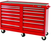 Proto® 440SS 54" Workstation - 14 Drawer, Red - Caliber Tooling