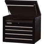 Proto® 450HS 34" Top Chest - 4 Drawer, Black - Caliber Tooling