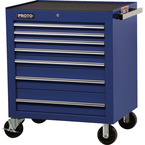 Proto® 450HS 34" Roller Cabinet - 7 Drawer, Blue - Caliber Tooling