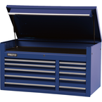 Proto® 450HS 50" Top Chest - 10 Drawer, Blue - Caliber Tooling