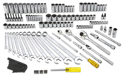 Proto® 1/4", 3/8", & 1/2" Drive 148 Piece Socket Set- 6 and 12 Point - Caliber Tooling