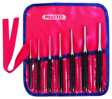 Proto® 7 Piece Super-Duty Pin Punch Set - Caliber Tooling