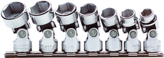 Proto® 3/8" Drive 7 Piece Universal Socket Set - 6 Point - Caliber Tooling