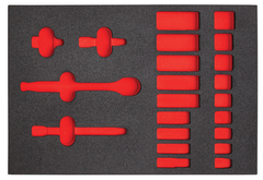 Proto® Foam Tray for Tool Set J52134 with Precision 90 Ratchet- 11x16" - Caliber Tooling