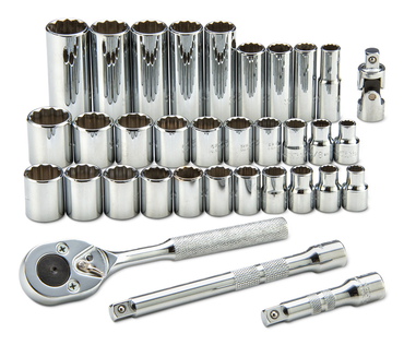 Proto® 3/8" Drive 34 Piece Socket Set - Caliber Tooling