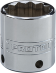 Proto® Tether-Ready 3/8" Drive Socket 25 mm - 12 Point - Caliber Tooling