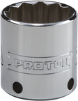 Proto® Tether-Ready 3/8" Drive Socket 26 mm - 12 Point - Caliber Tooling