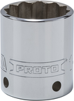 Proto® Tether-Ready 1/2" Drive Socket 1-3/16" - 12 Point - Caliber Tooling