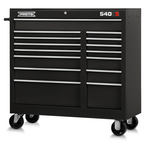 Proto® 440SS 41" Workstation - 15 Drawer, Black - Caliber Tooling