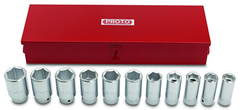 Proto® 3/4" Drive 11 Piece Deep Socket Set- 6 Point - Caliber Tooling