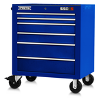 Proto® 550S 34" Roller Cabinet - 6 Drawer, Gloss Blue - Caliber Tooling