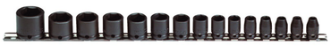 Proto® 3/8" Drive 15 Piece Impact Socket Set - 6 Point - Caliber Tooling